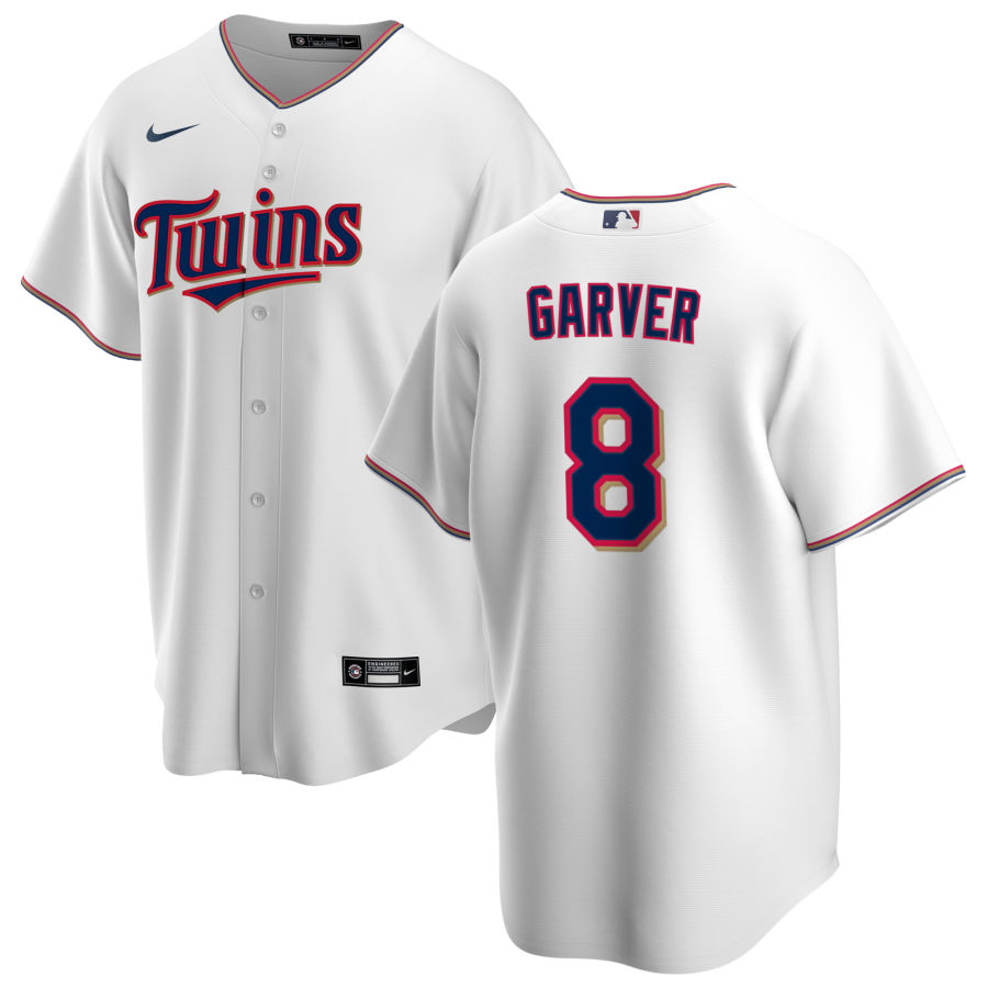 Nike Men #8 Mitch Garver Minnesota Twins Baseball Jerseys Sale-White